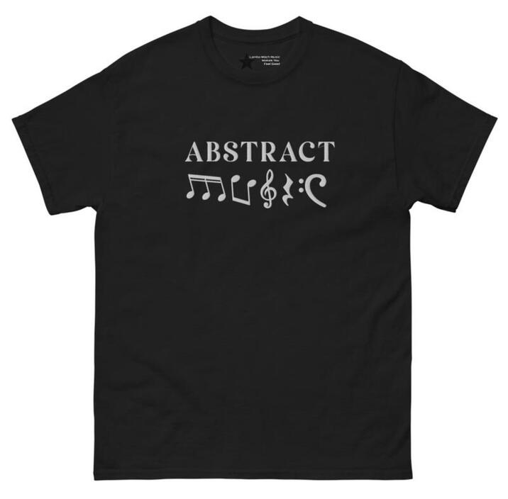lambo mach ABSTRACT MUSIC TEE